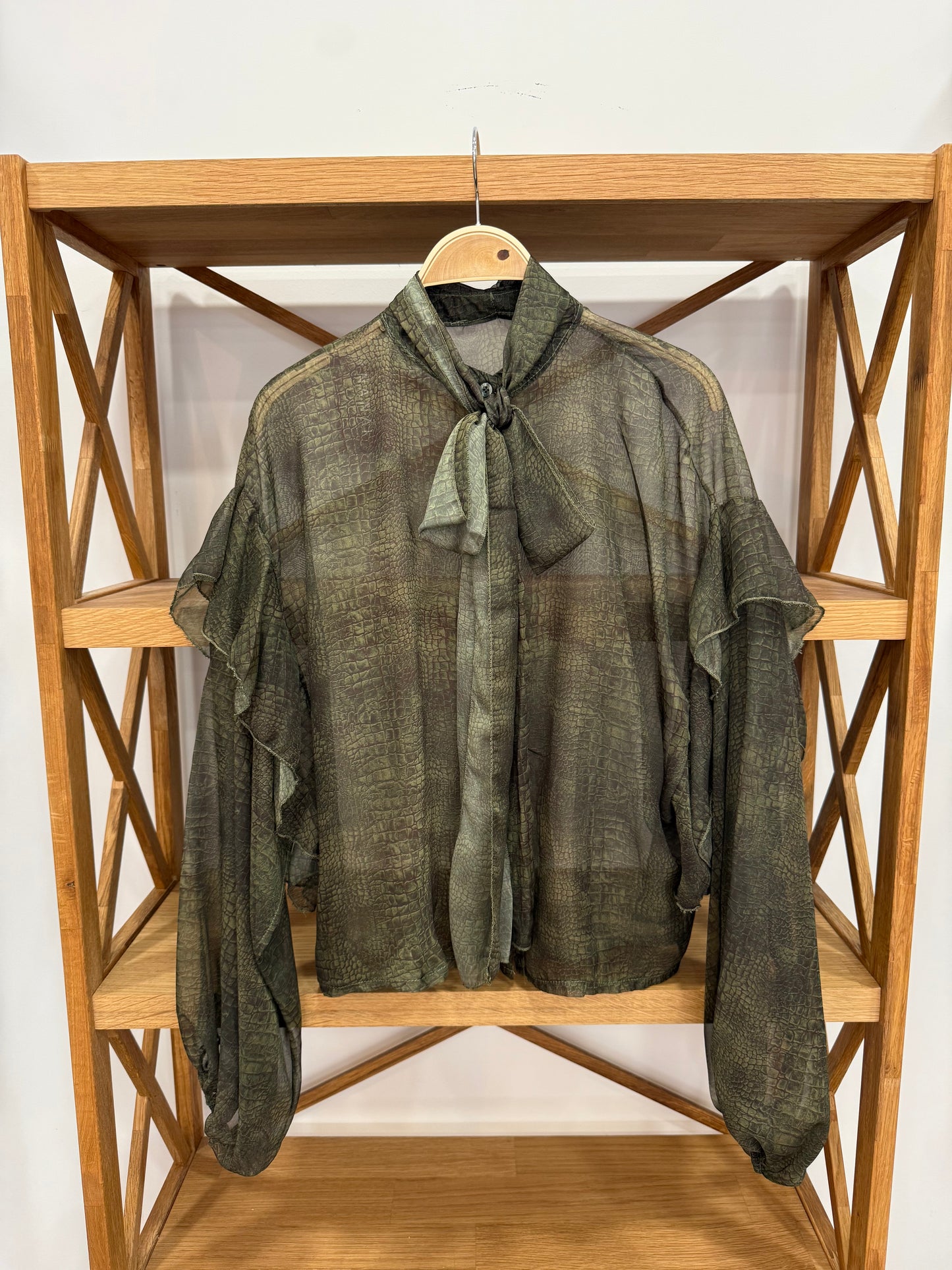 Blusa Estampado Serpiente