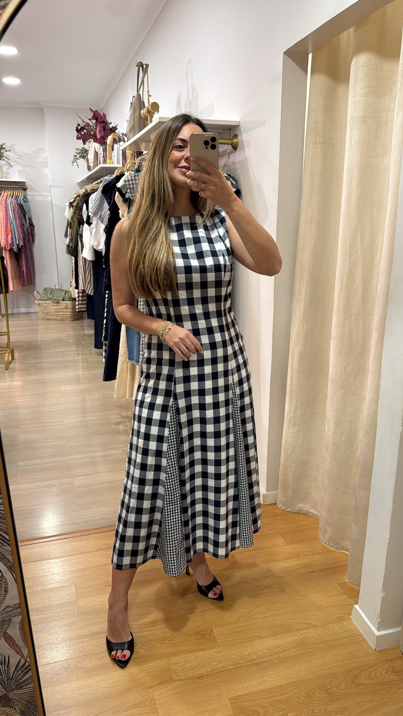 Vestido Vichy