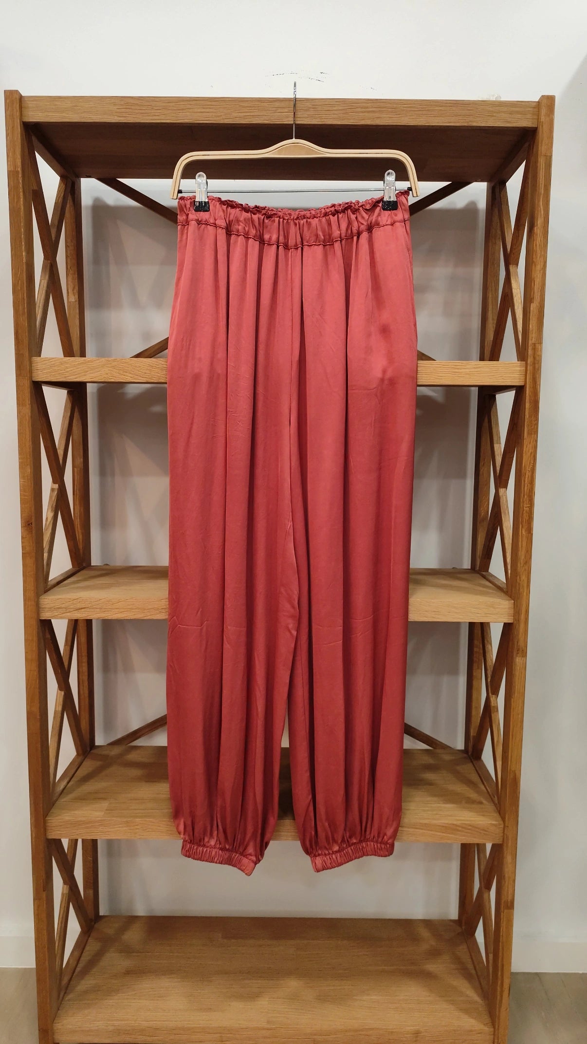 Pantalón Bombacho Satinado