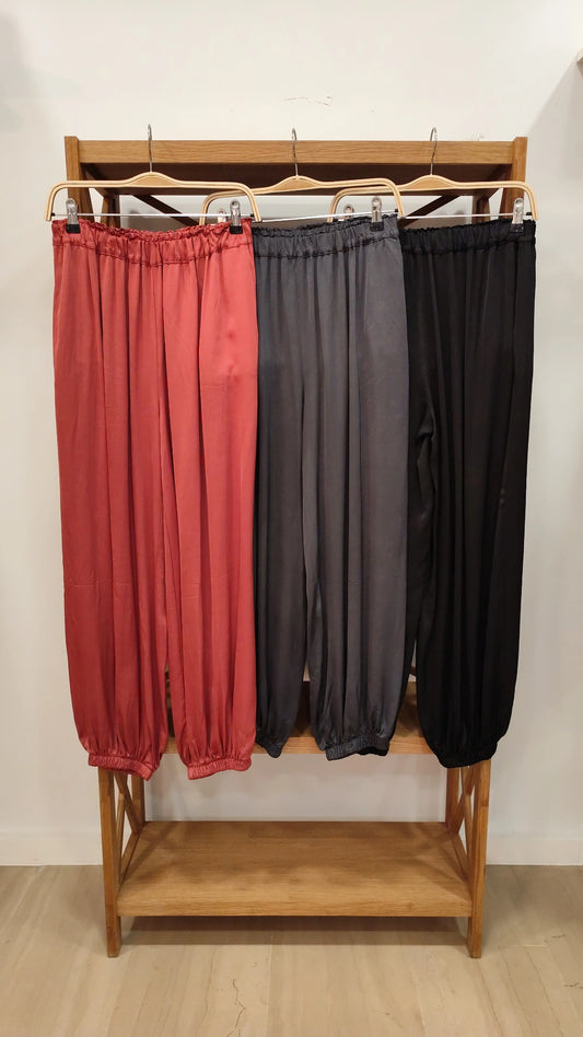 Pantalón Bombacho Satinado