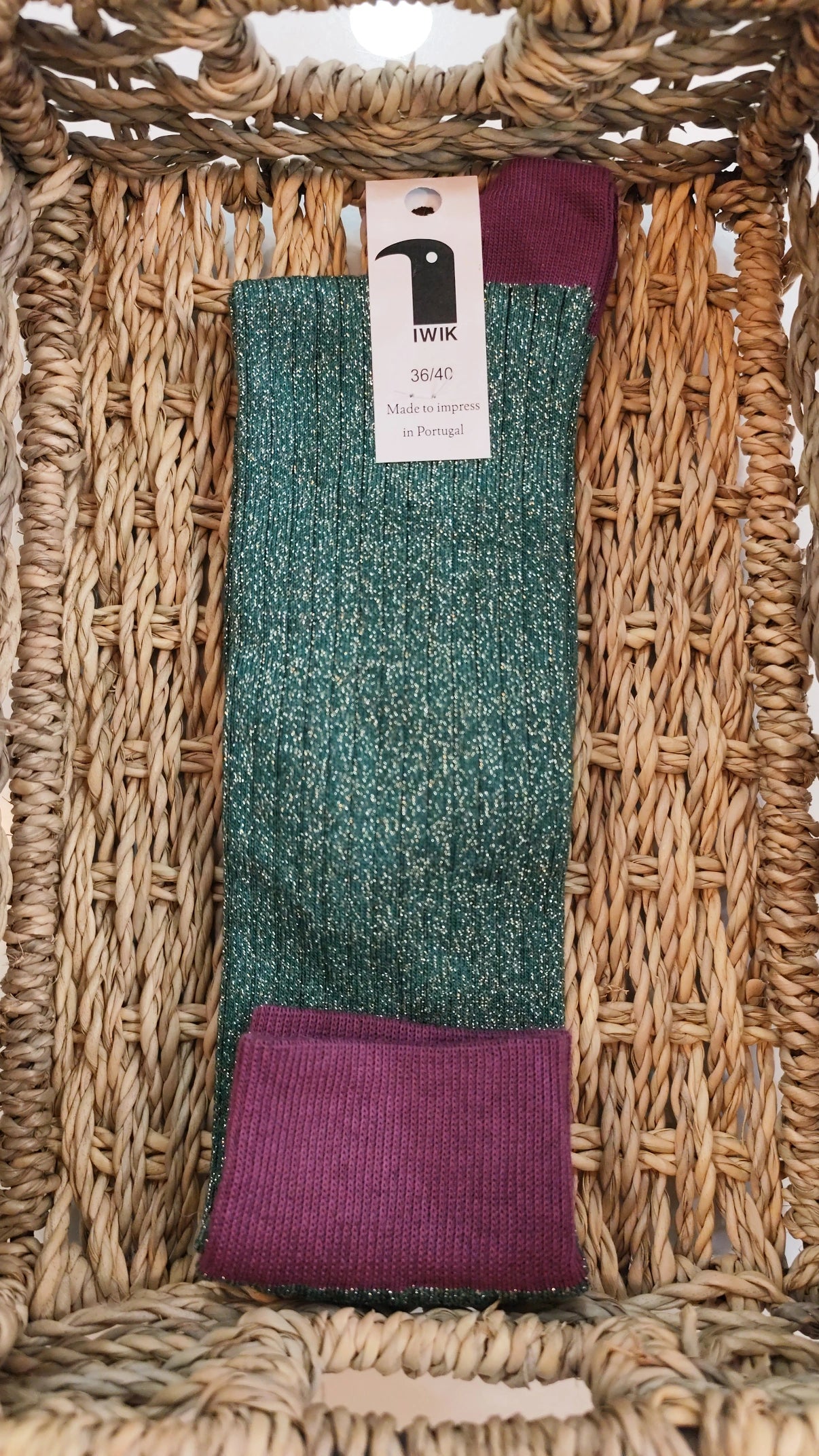 Calcetín Largo Brillo