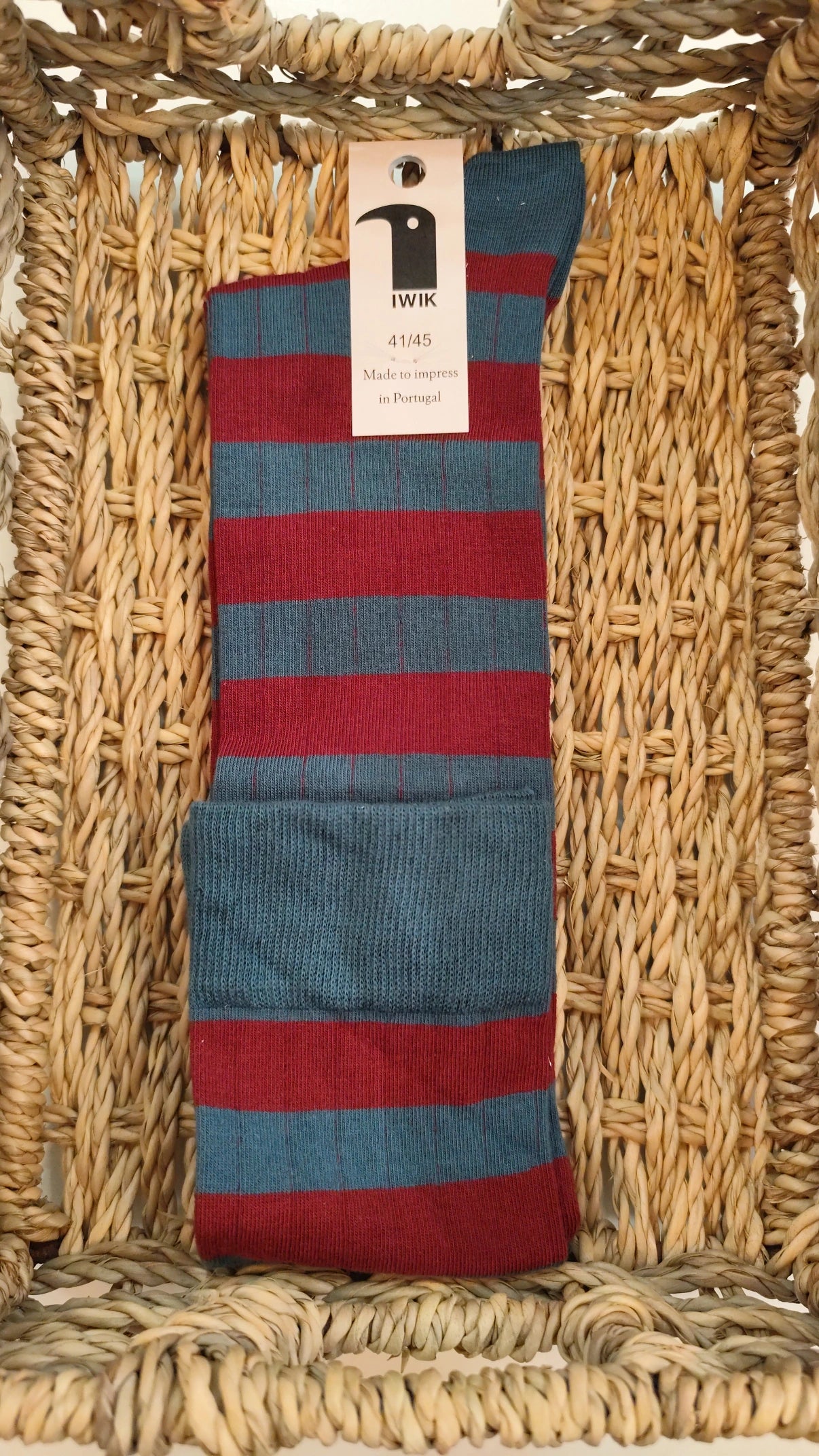 Calcetín Largo Rayas