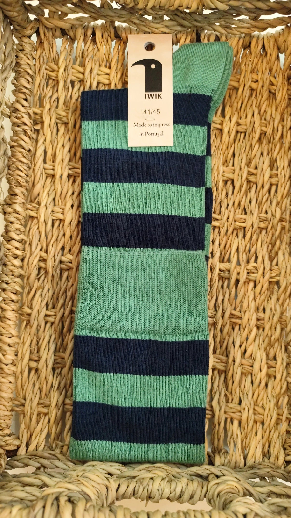 Calcetín Largo Rayas