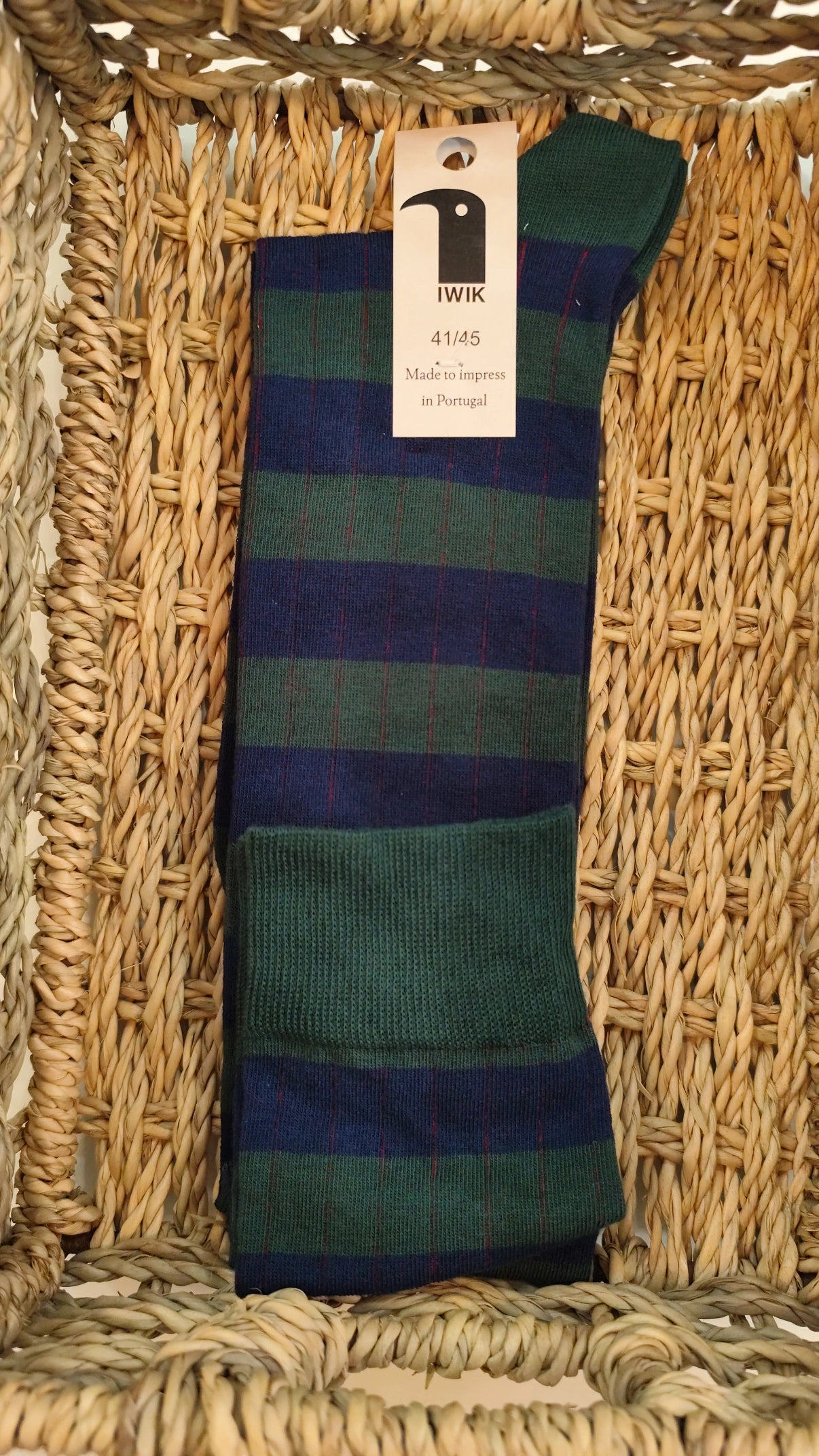 Calcetín Largo Rayas