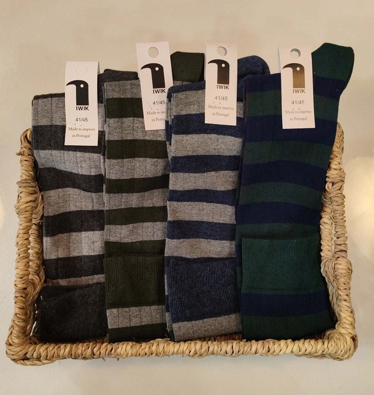 Calcetín Largo Rayas