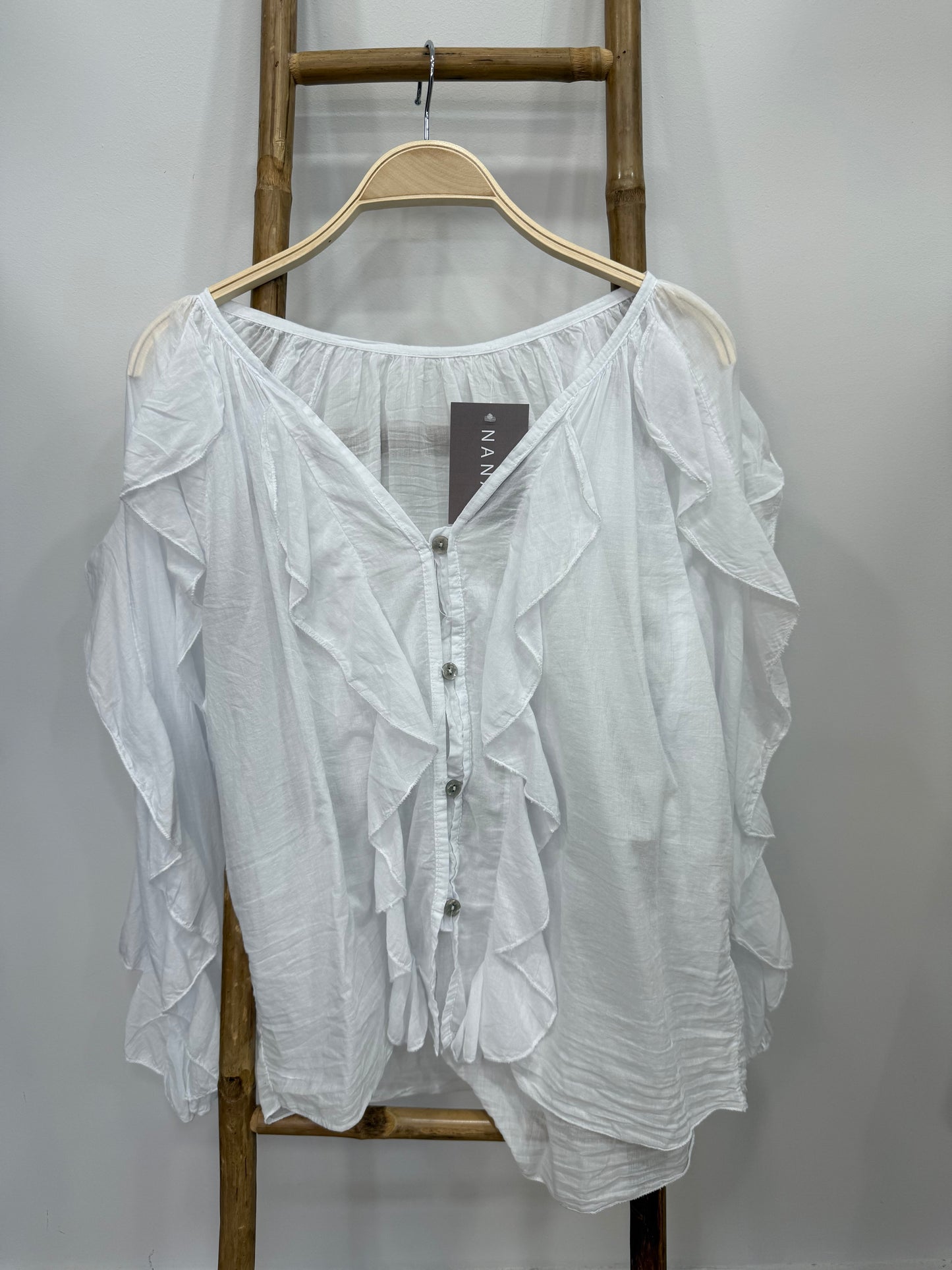Blusa Volantes