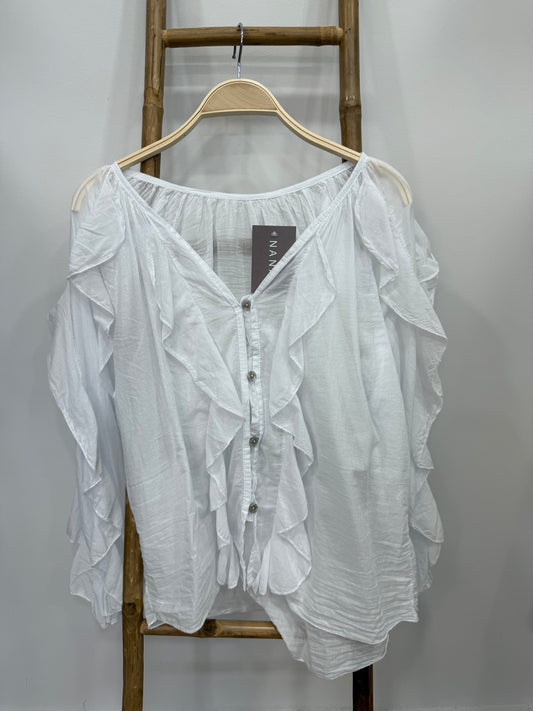 Blusa Volantes