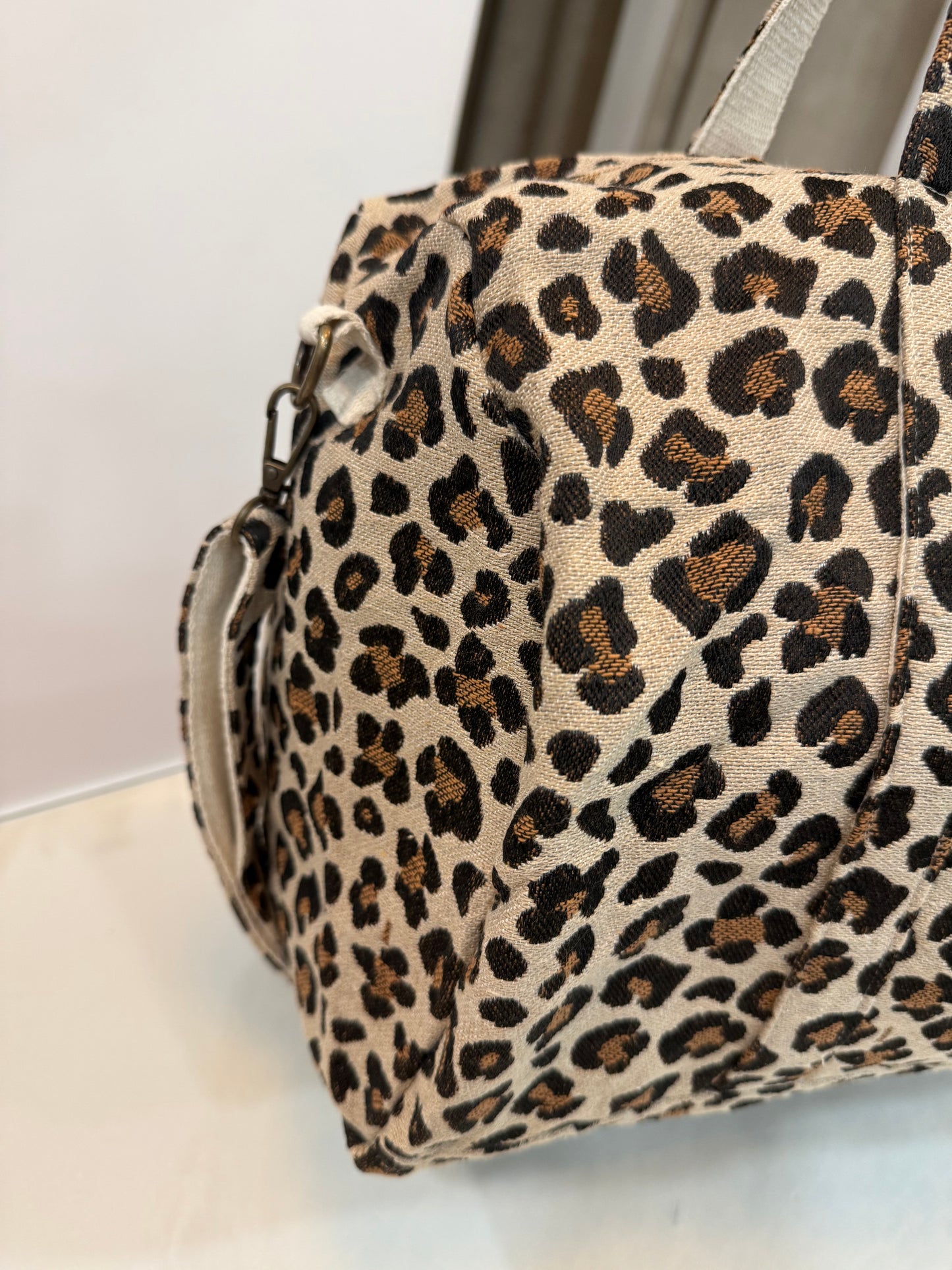 Bolsa de viaje leopardo