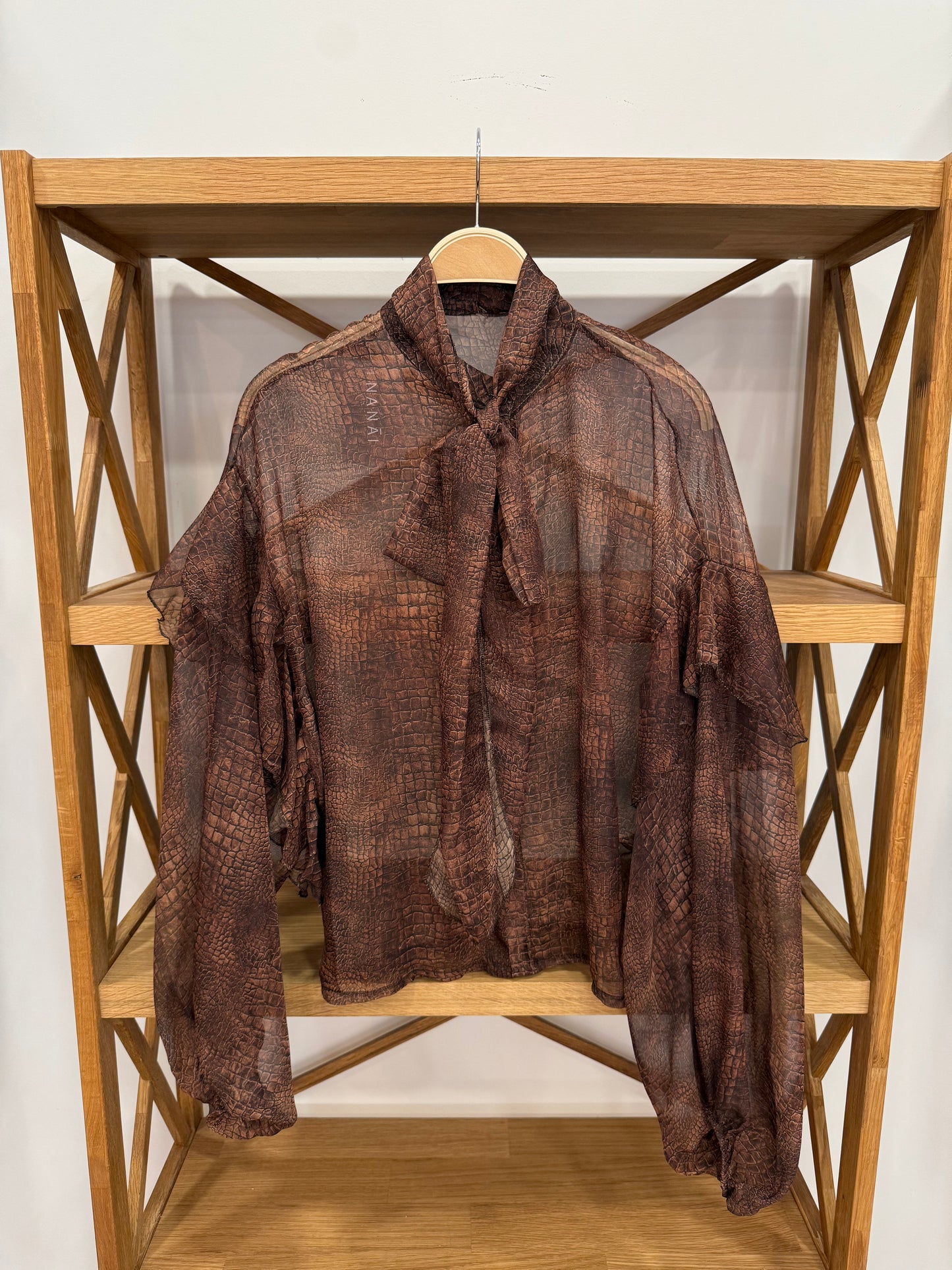 Blusa Estampado Serpiente