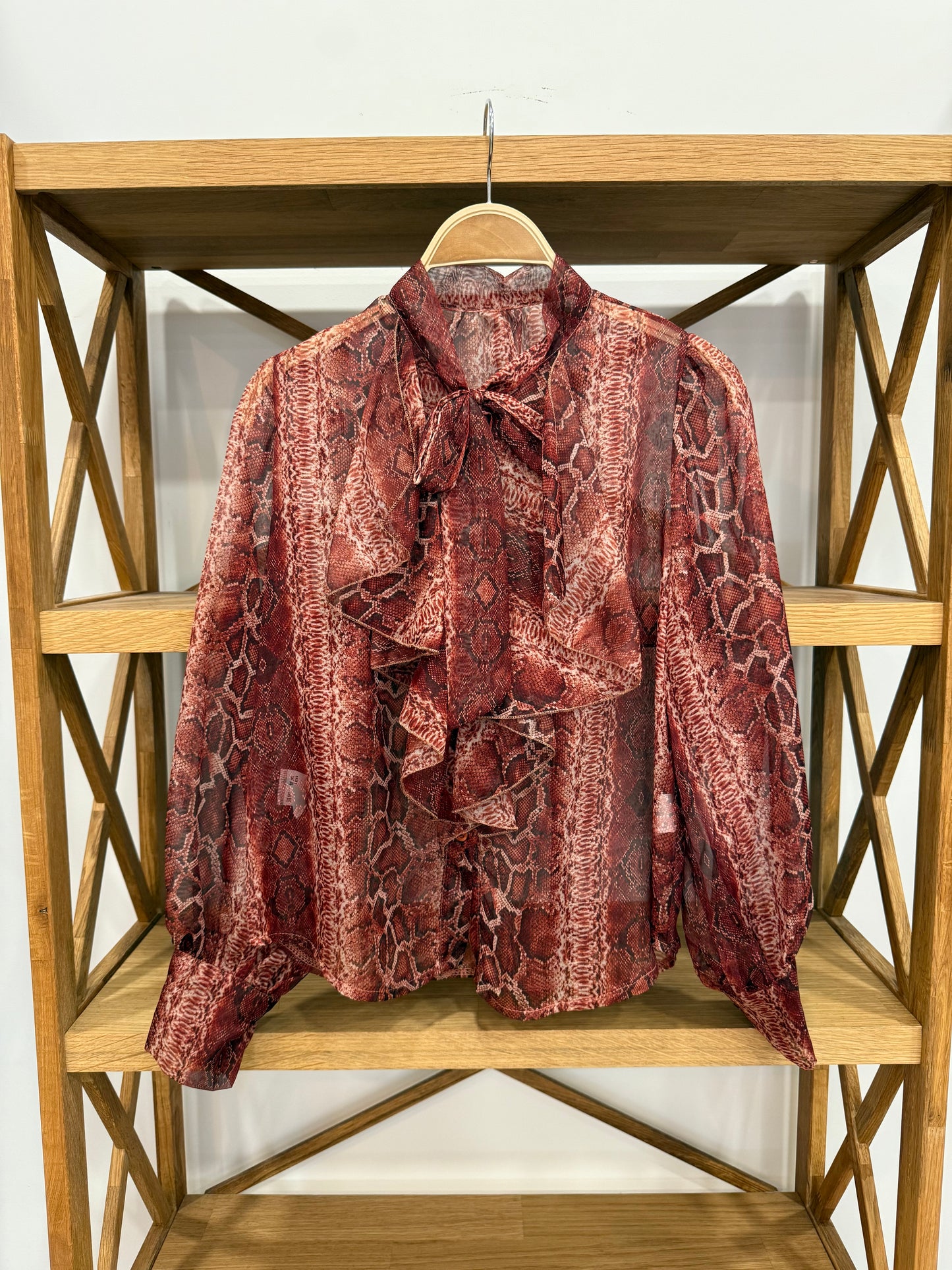 Blusa Estampado Serpiente