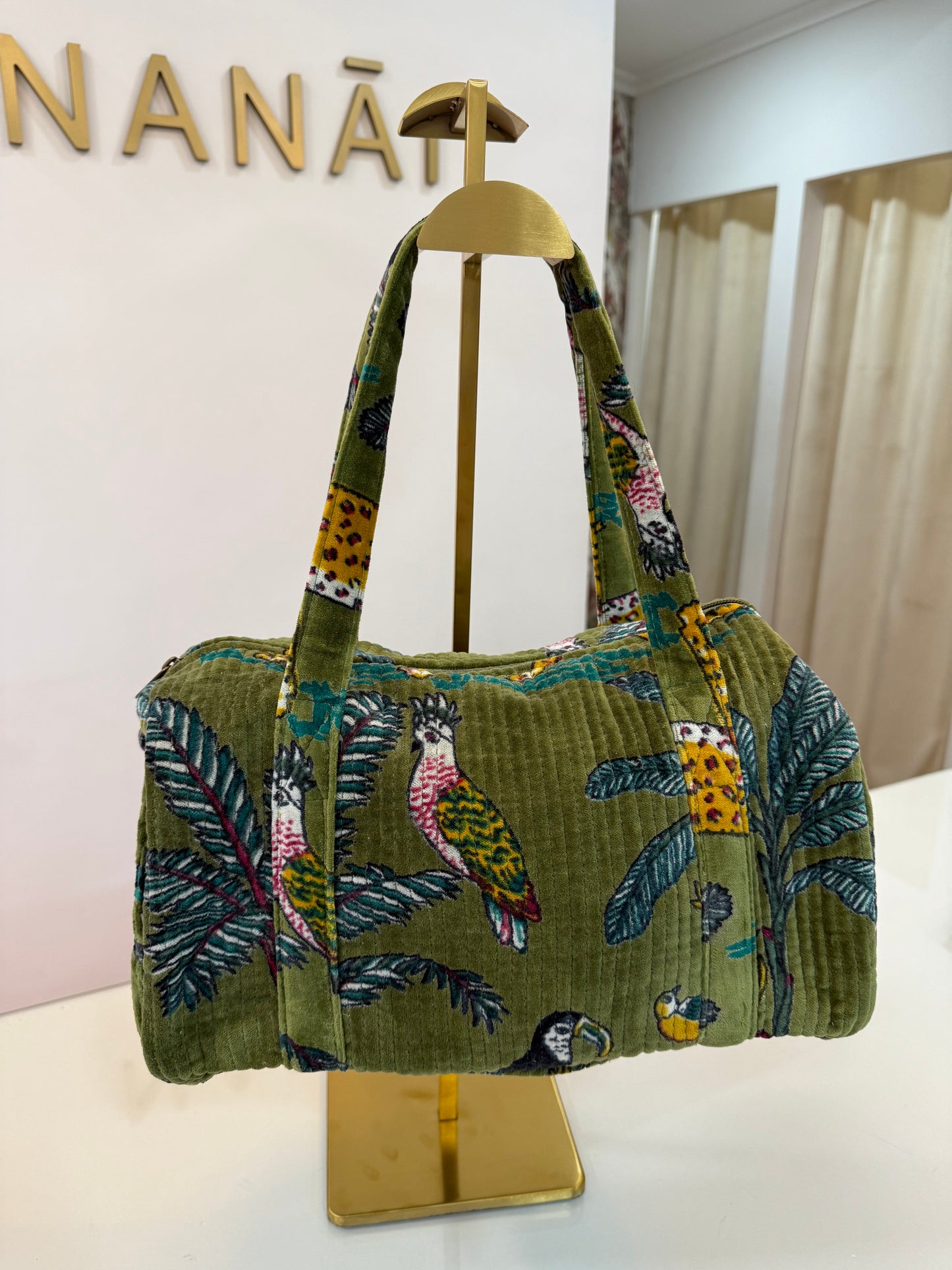 Bolsa de viaje pequeña.
