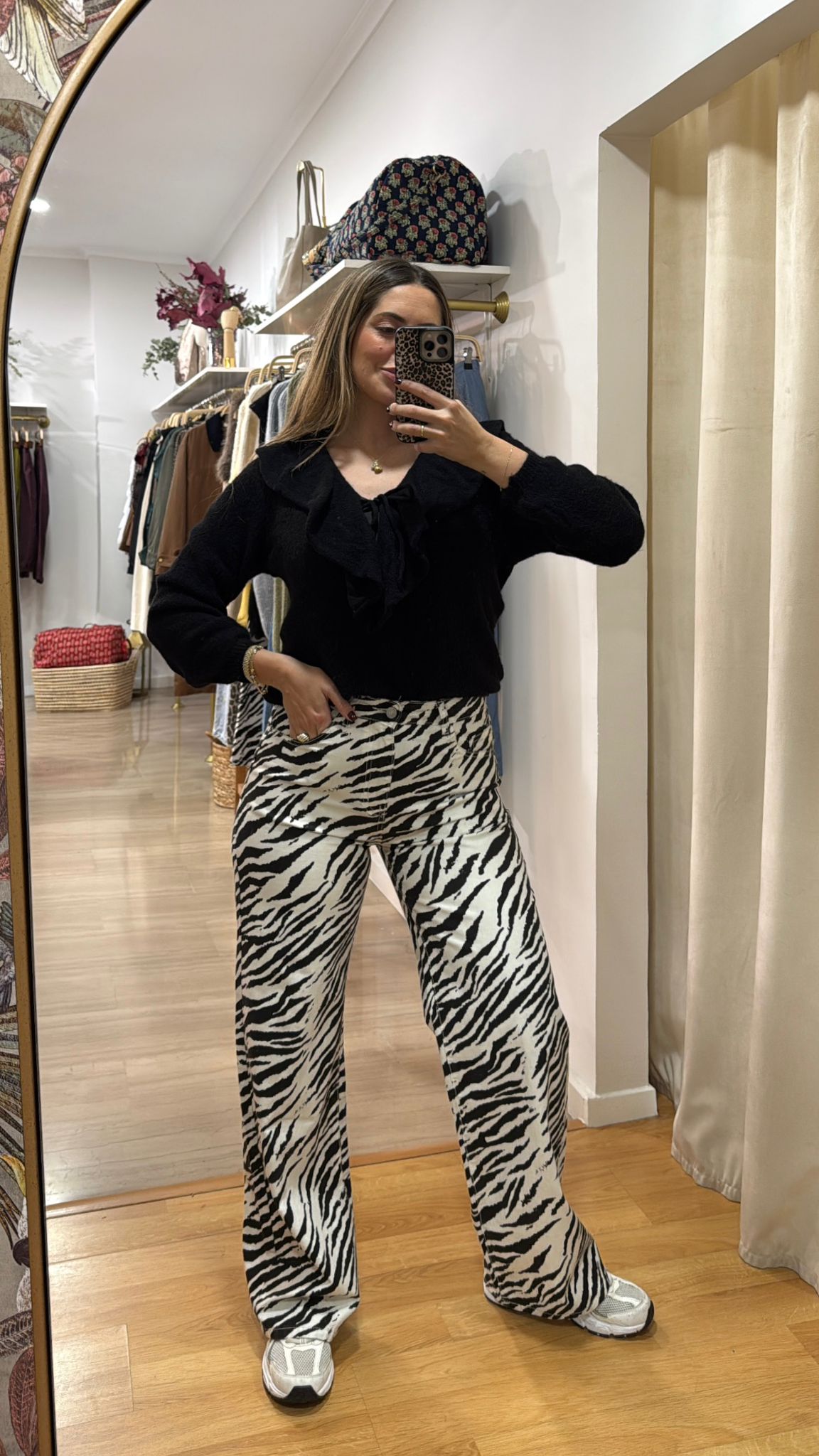 Jeans cebra