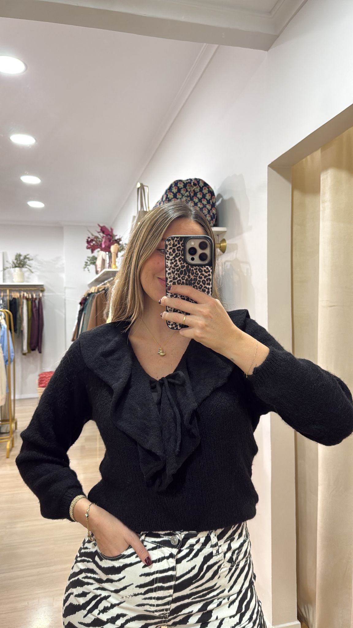 Jeans cebra