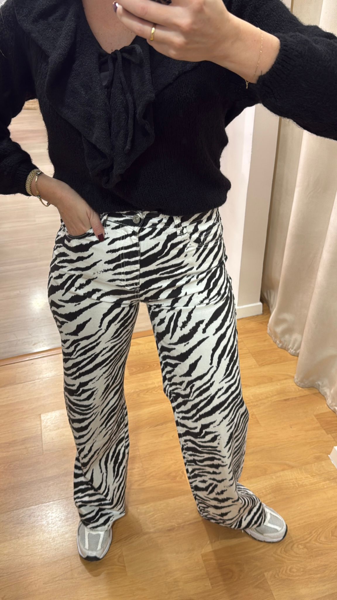 Jeans cebra