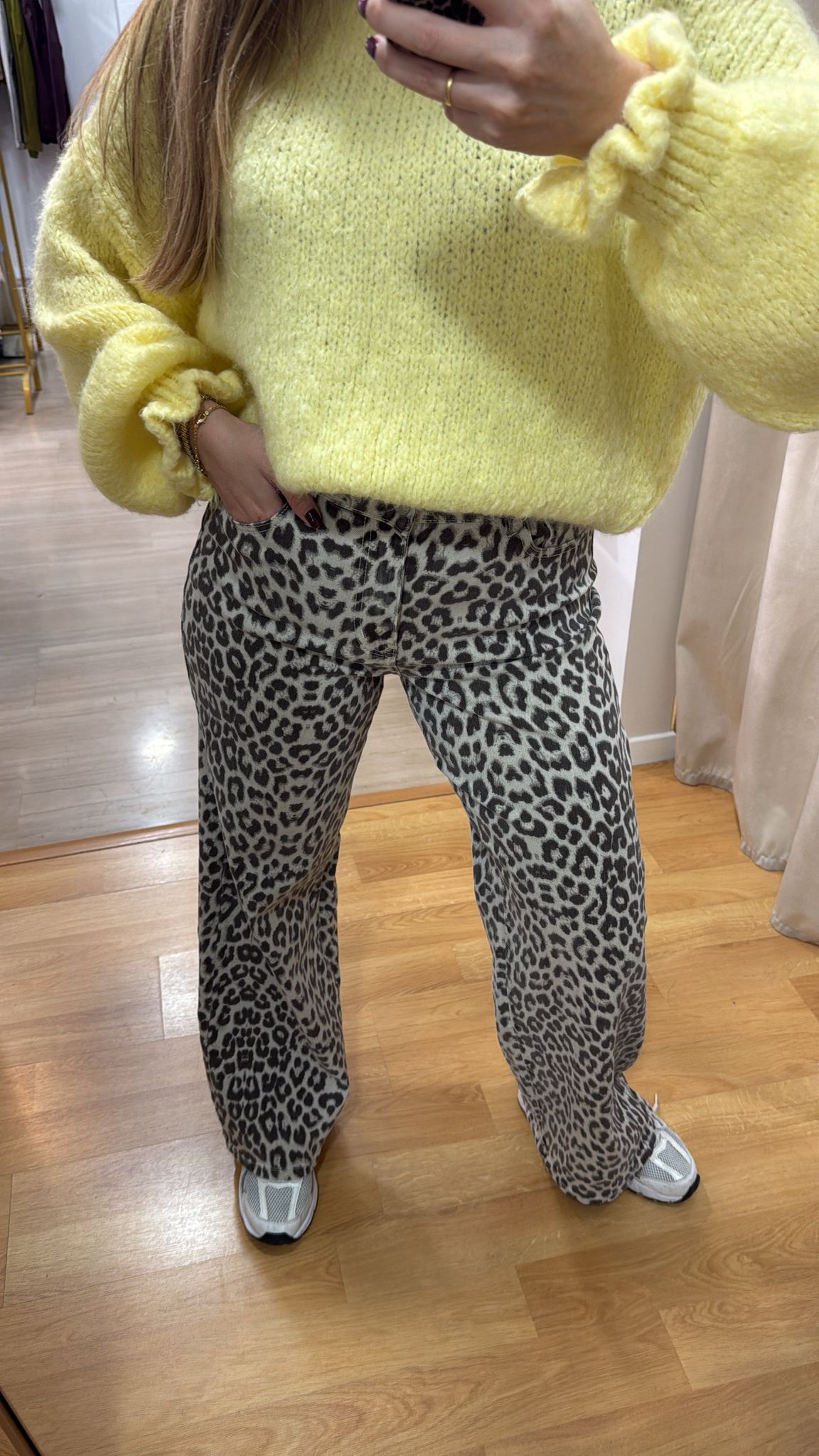 Jeans leopardo
