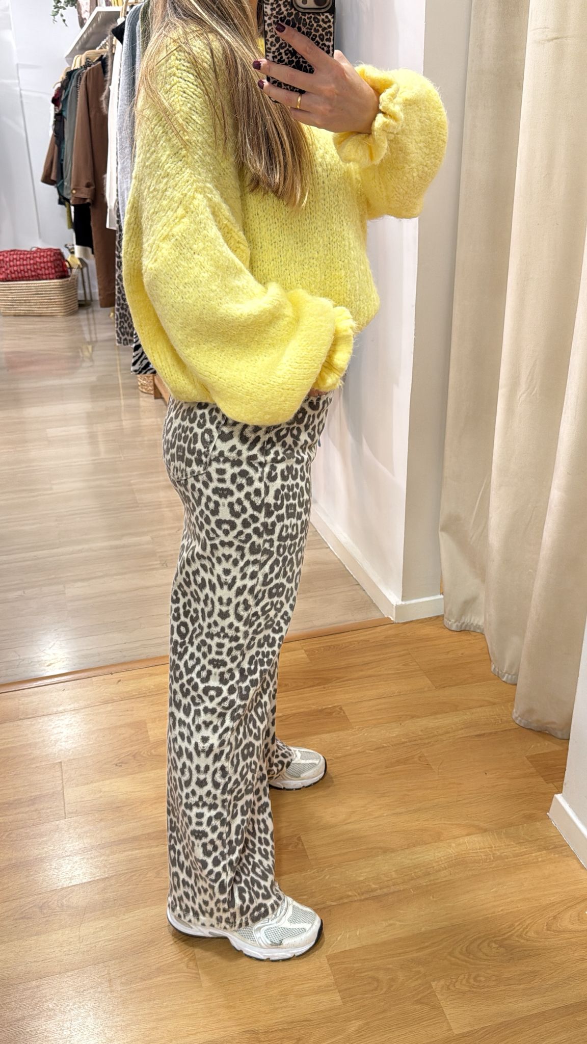 Jeans leopardo